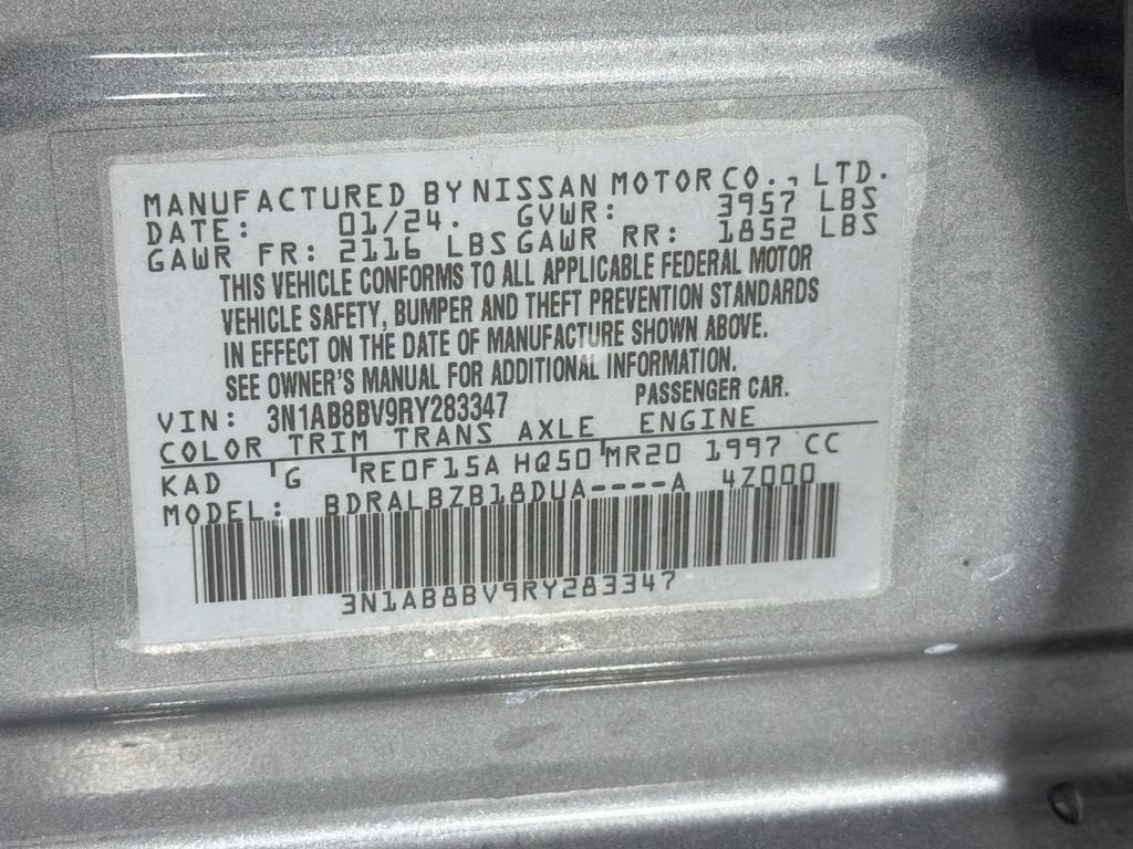 2024 Nissan Sentra S