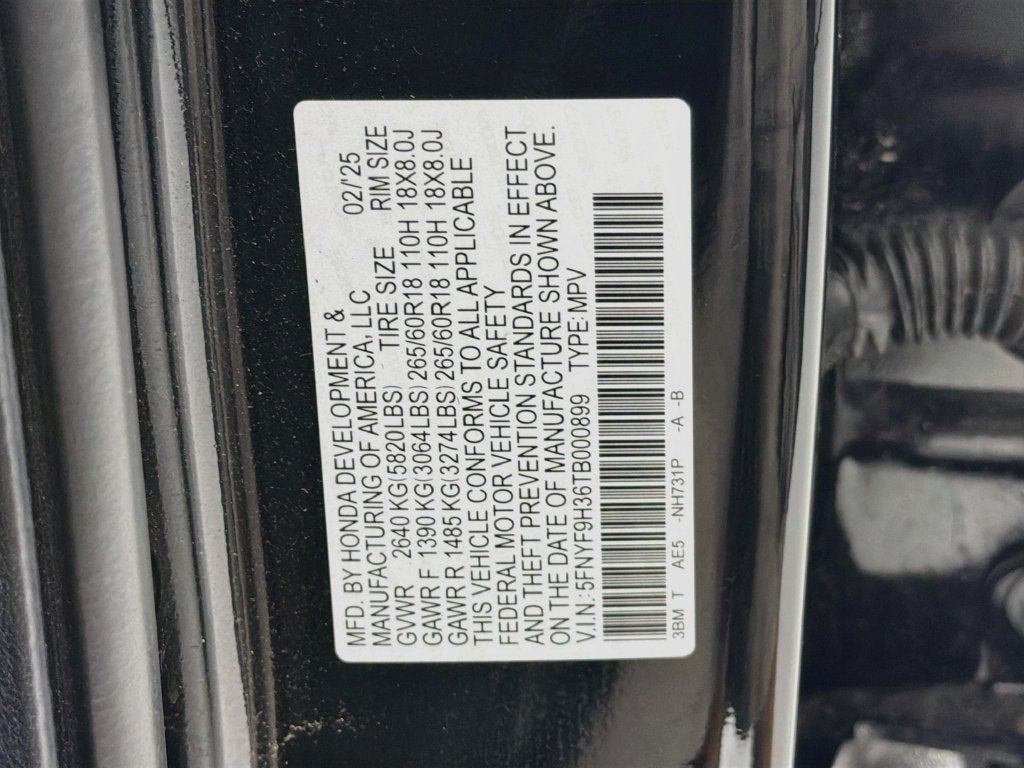 2026 Honda Passport RTL