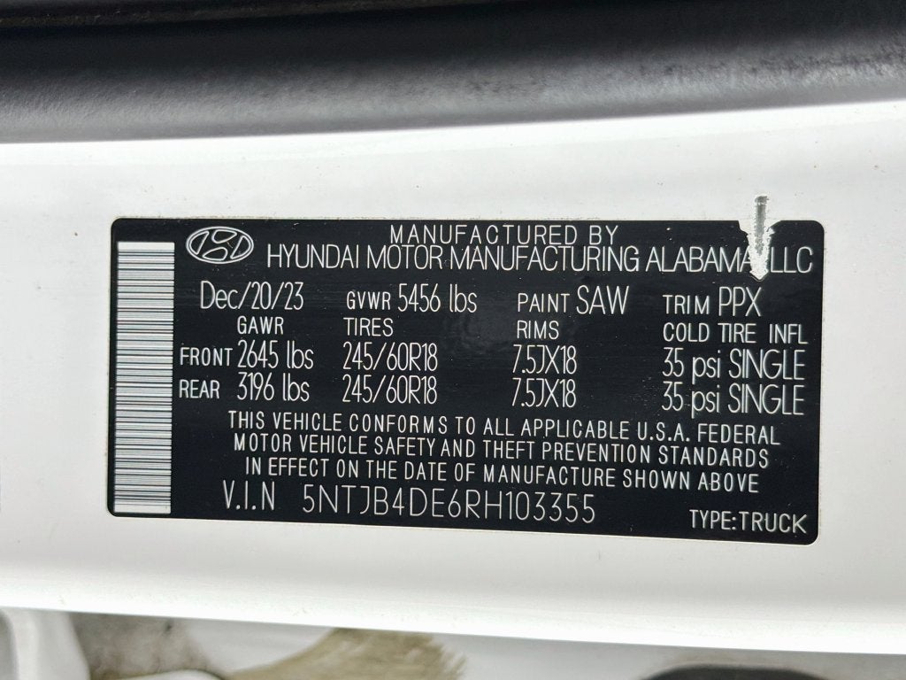 2024 Hyundai Santa Cruz SEL