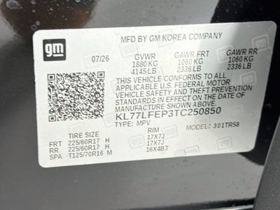 2026 Chevrolet Trax LS