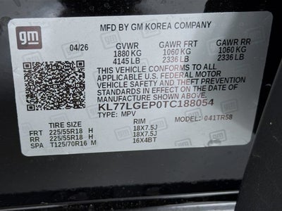 2026 Chevrolet Trax 1RS