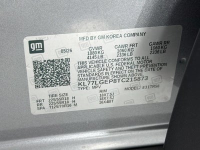 2026 Chevrolet Trax 1RS
