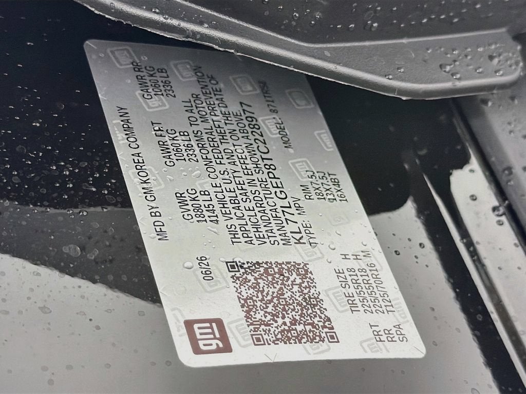 2026 Chevrolet Trax 1RS