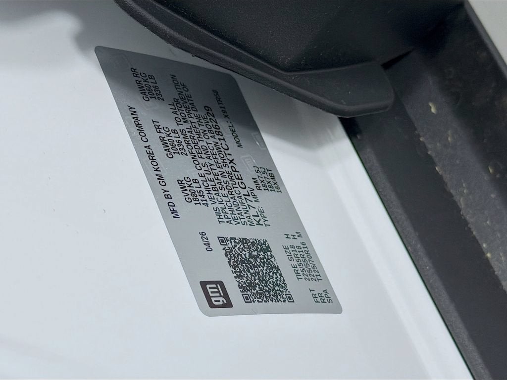2026 Chevrolet Trax 1RS