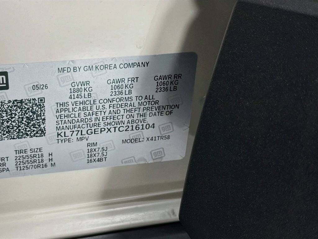2026 Chevrolet Trax 1RS