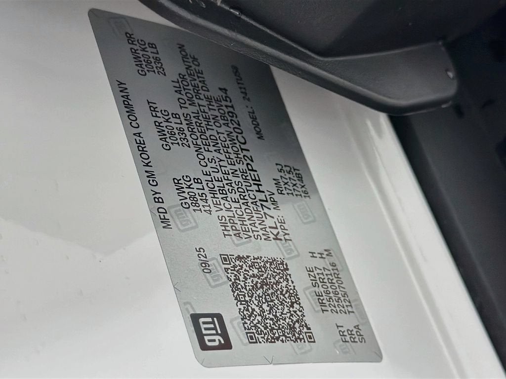 2026 Chevrolet Trax LT
