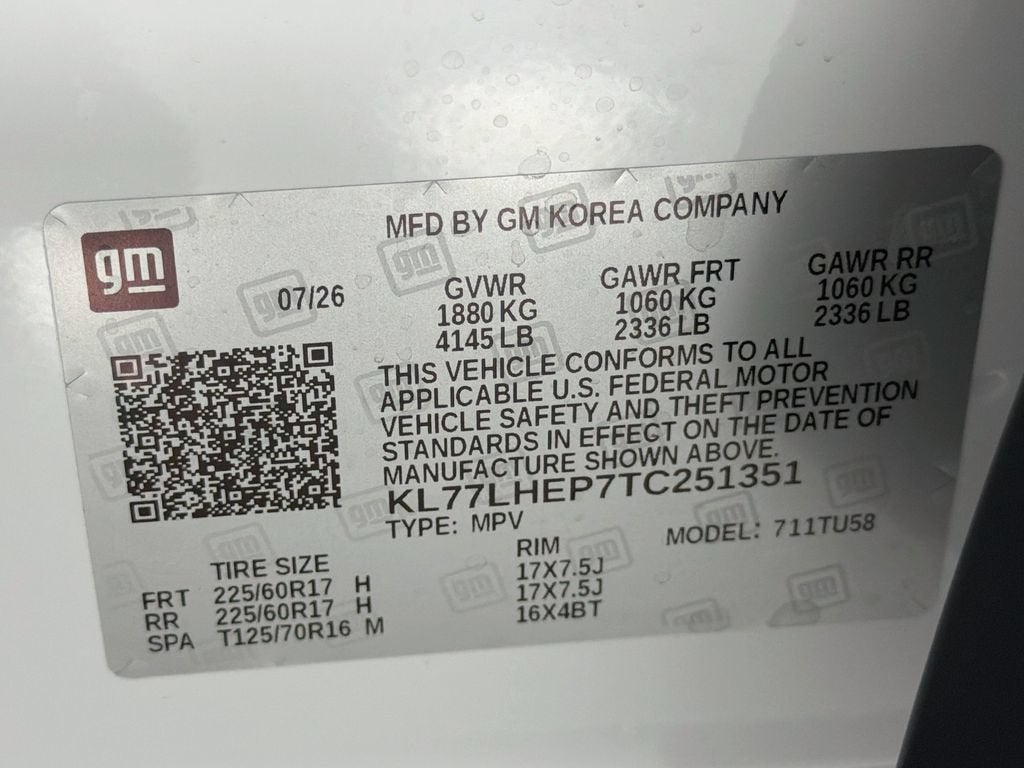 2026 Chevrolet Trax LT