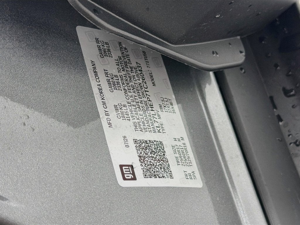 2026 Chevrolet Trax LT