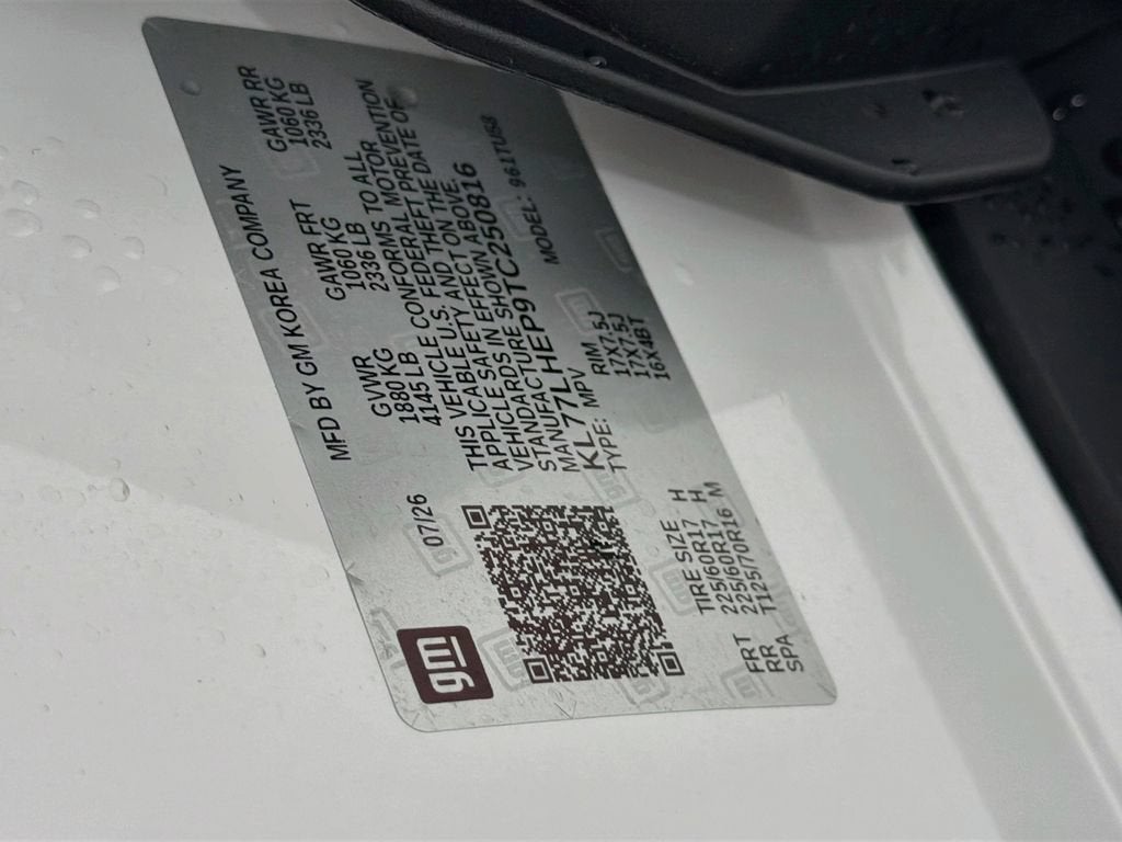 2026 Chevrolet Trax LT