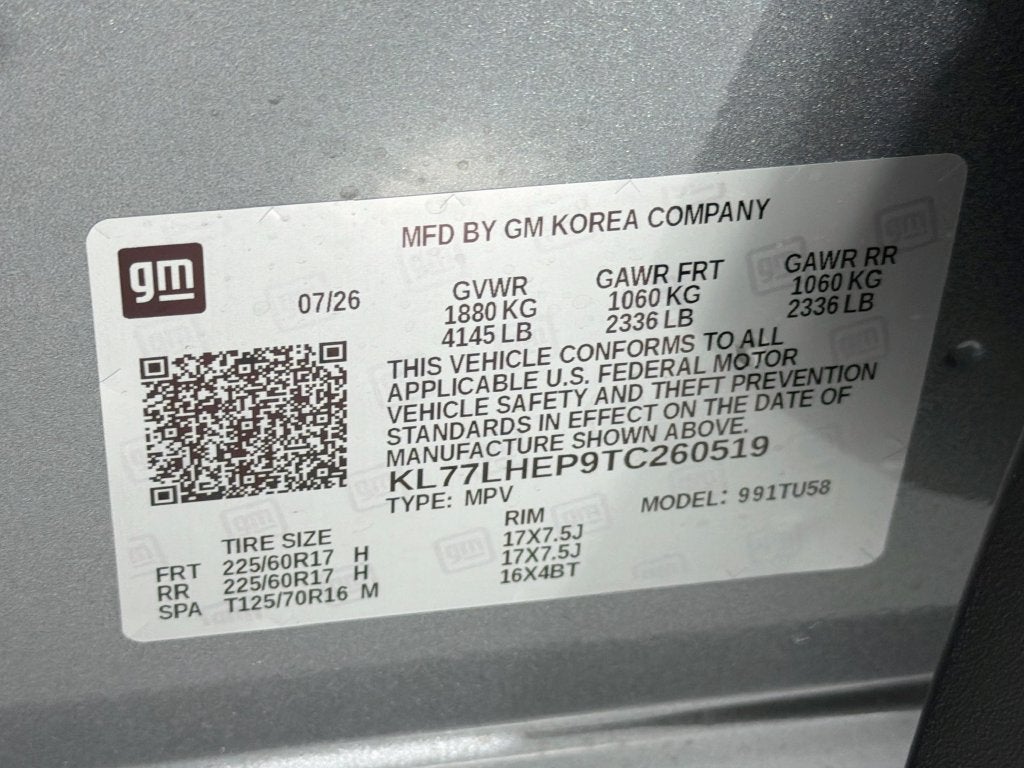 2026 Chevrolet Trax LT