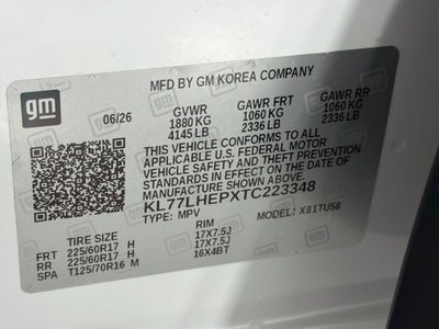 2026 Chevrolet Trax LT