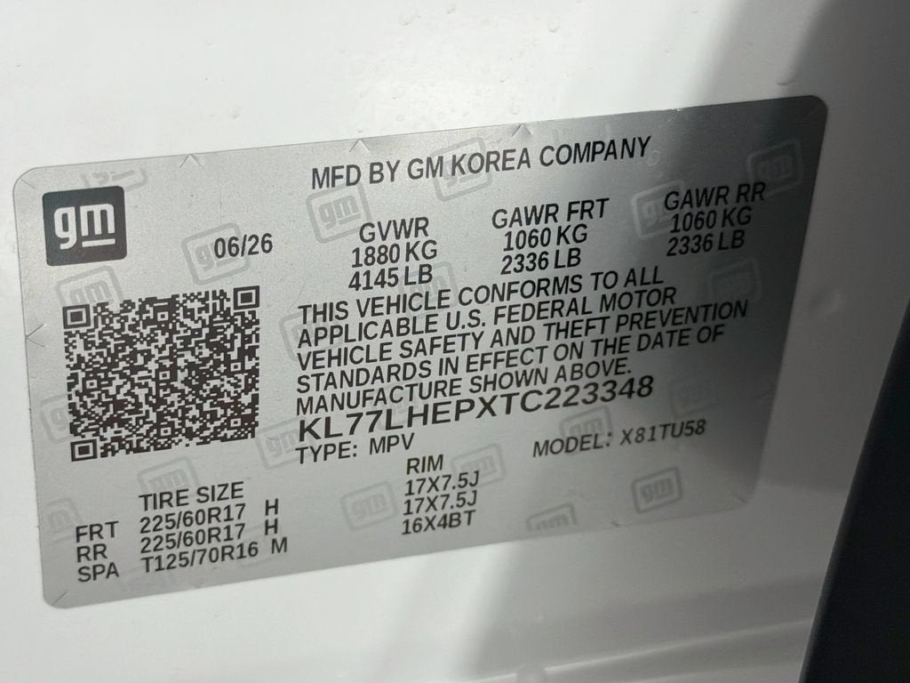 2026 Chevrolet Trax LT