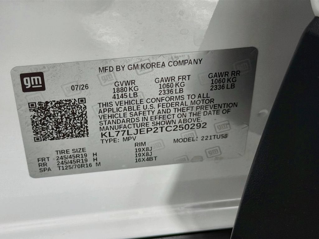 2026 Chevrolet Trax 2RS