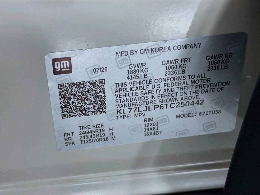 2026 Chevrolet Trax 2RS