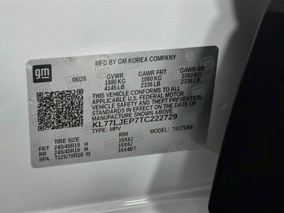 2026 Chevrolet Trax 2RS