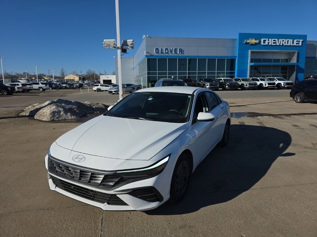 2025 Hyundai Elantra Hybrid Blue