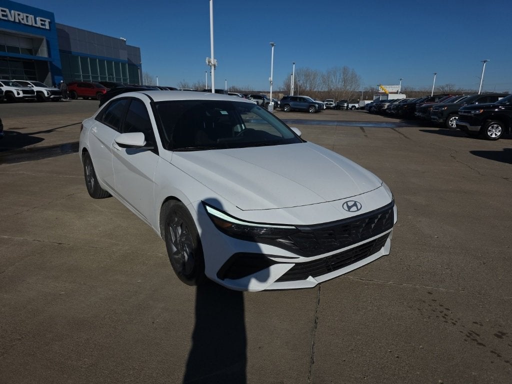 2025 Hyundai Elantra Hybrid Blue