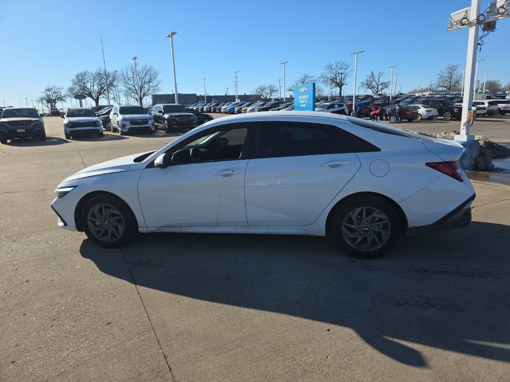 2025 Hyundai Elantra Hybrid Blue